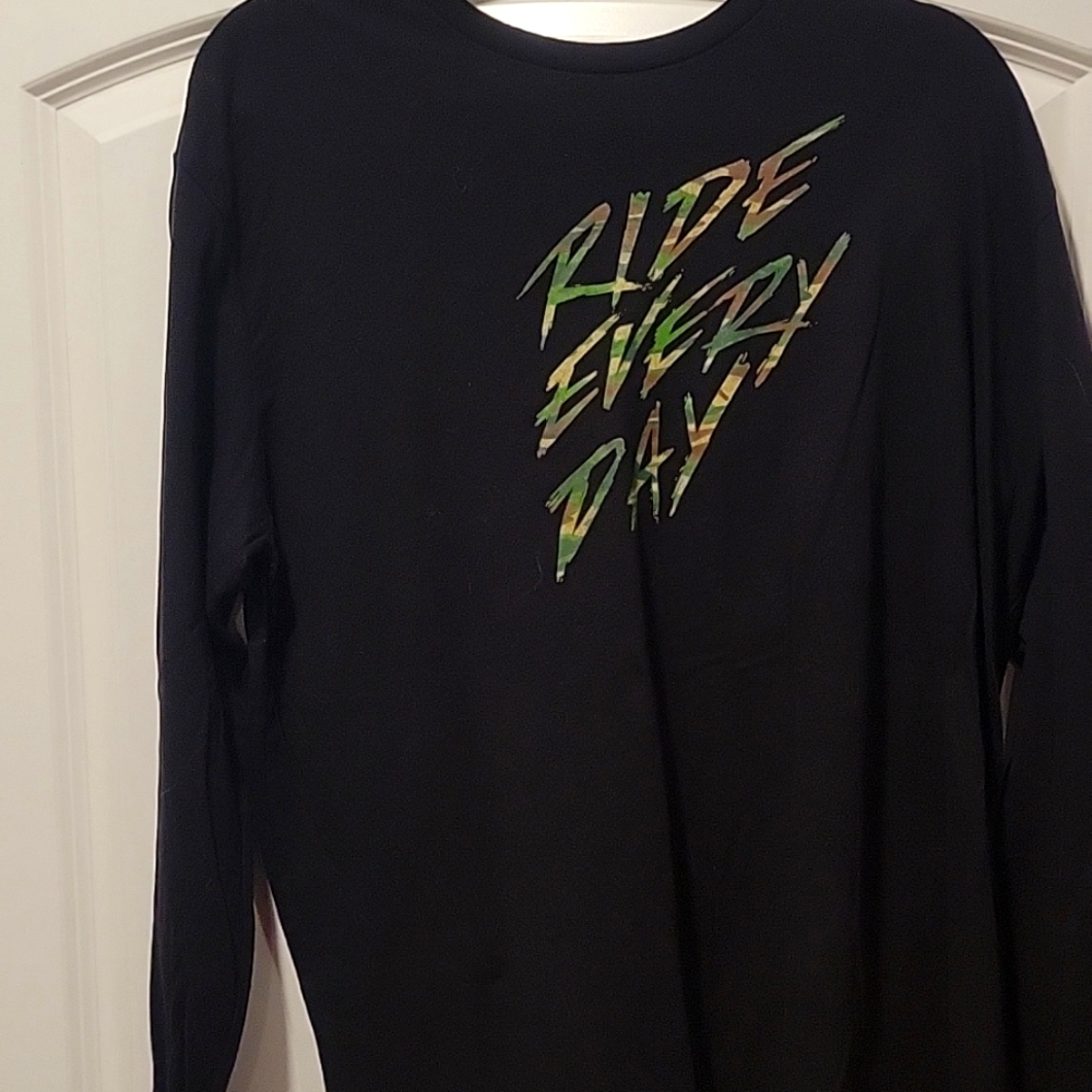 Black long sleeve shirt